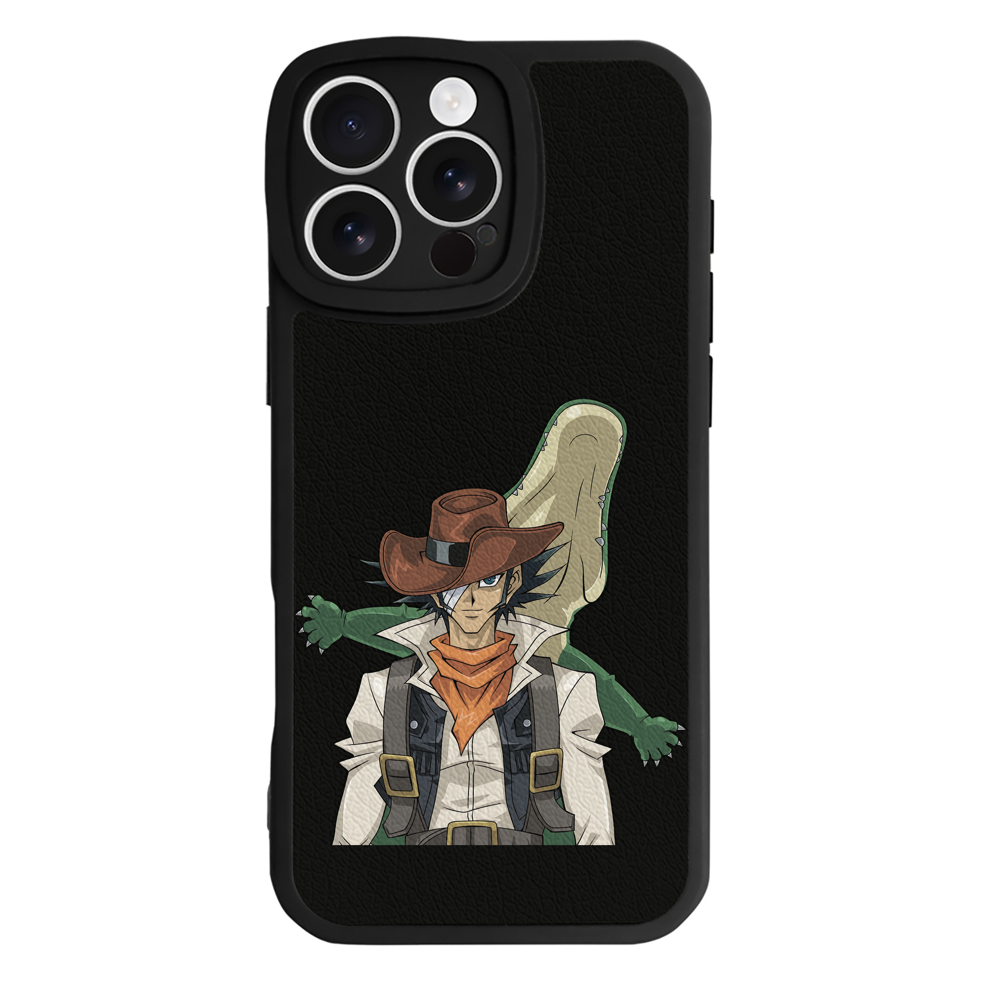 （画像用） 遊☆戯☆王 Yu-Gi-Oh! 【iPhone 16シリーズ対応】シリコンスマホケース（レザー調） 材質：シリコン
